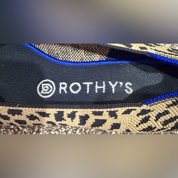 Rothy’s The Point Flat Shoe - Women Size 8.5 - Leopard - Picture 4 of 7